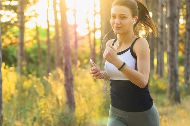 woman, jogging, running, top vasodilation supplement